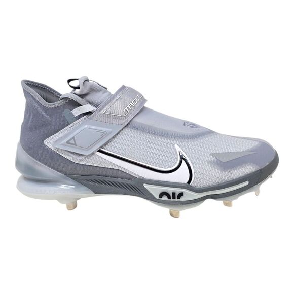 Nike Force Zoom Trout 8 Elite Metal Baseball Cleats Cool Wolf Grey Men's Sz. 15 - Picture 1 of 9